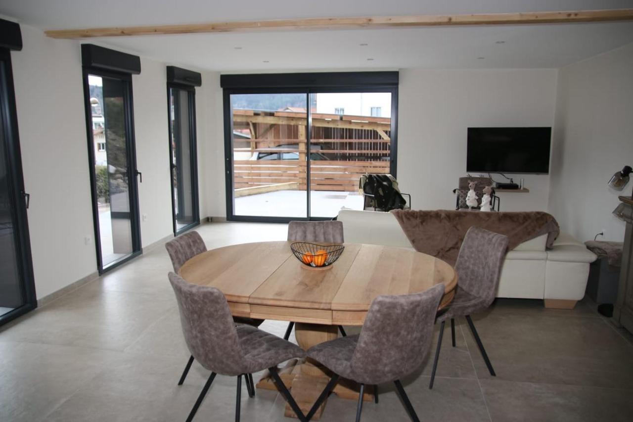 Charmant Chalet, Spacieux, Proche Du Lac, Vue Sur La Montagne Gérardmer Exteriör bild